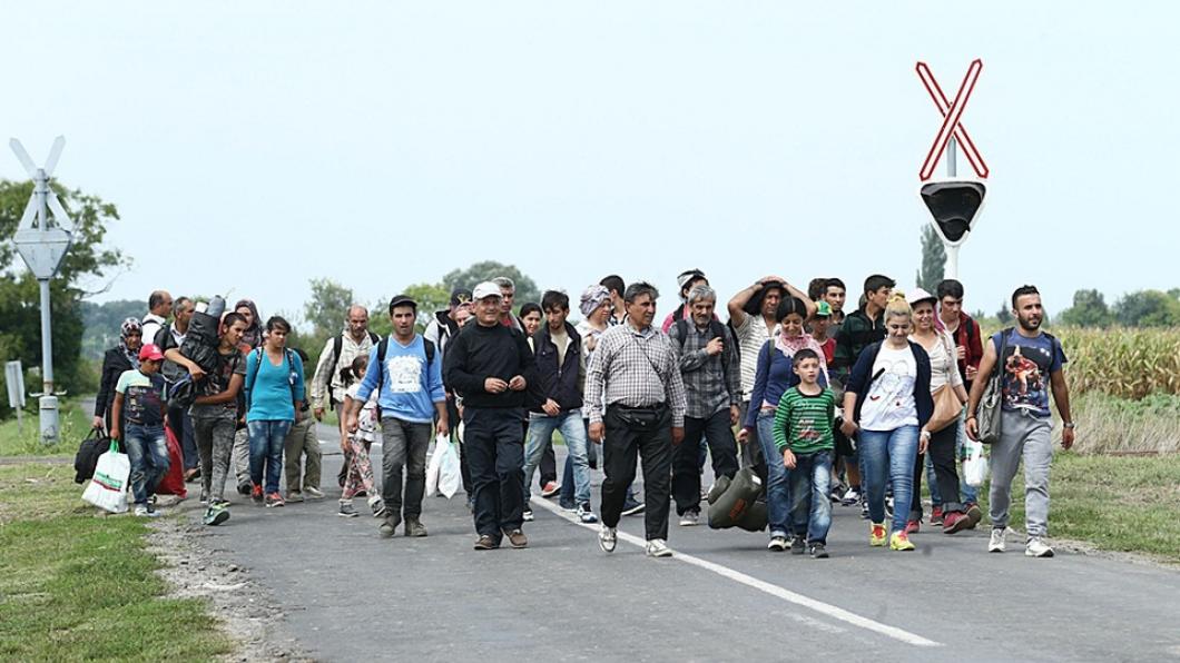 Photo: Gémes Sándor/SzomSzed (CC) Migrants_in_Hungary_2015_Aug_007.jpg
