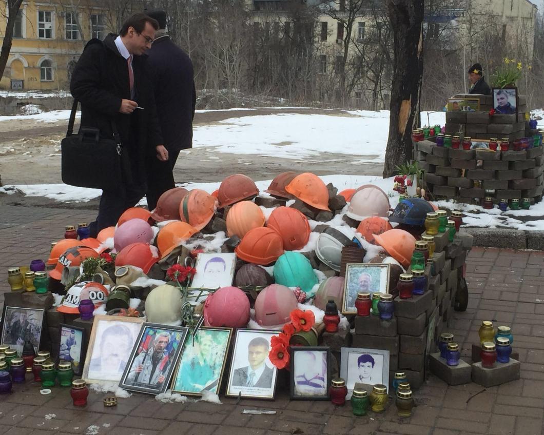 Rik Grashoff in Oekraïne